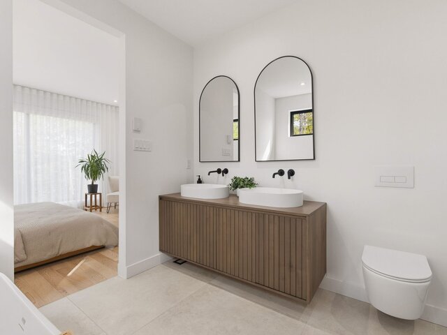 Salle de bains attenante à la CCP