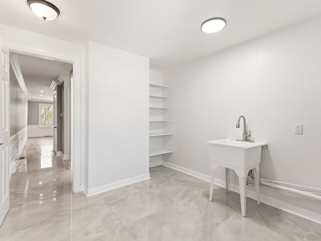 Salle de lavage